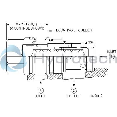 Sun Hydraulics-CHECK VALVE-COJAXAN