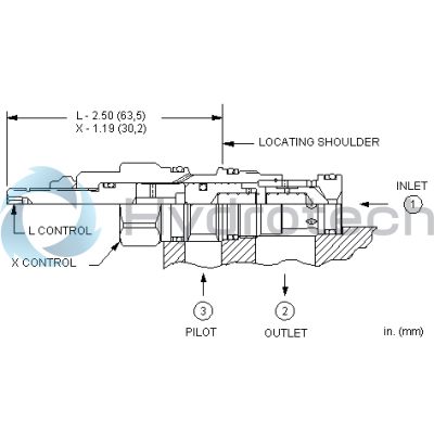 Sun Hydraulics-CHECK VALVE-CODDXDN