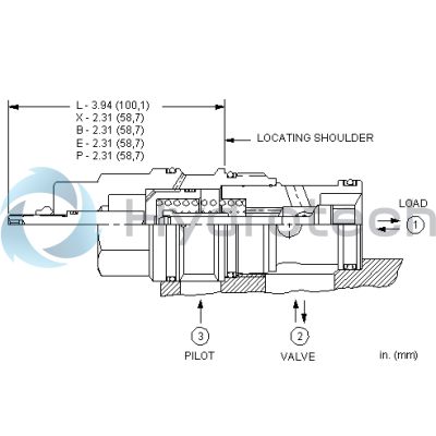 Sun Hydraulics-CHECK CARTRIDGE-CKIBXCV