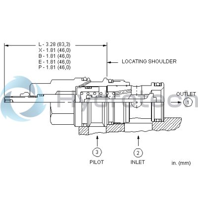 Sun Hydraulics-CHECK CARTRIDGE-CKGDXEN
