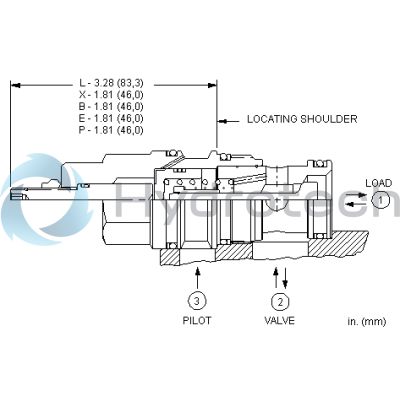 Sun Hydraulics-CHECK CARTRIDGE-CKGBXCV