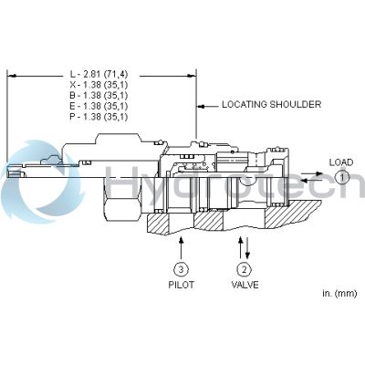 Sun Hydraulics-CHECK CARTRIDGE-CKEBLAN
