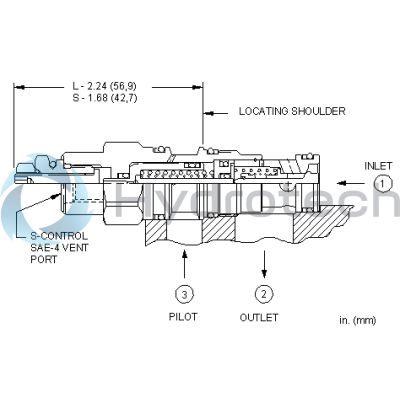 Sun Hydraulics-CHECK VALVE-CKCVXCN