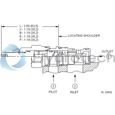 Sun Hydraulics-CHECK CARTRIDGE-CKCDXCV