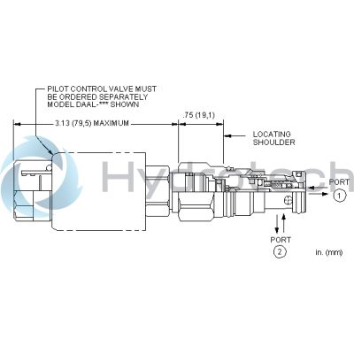 Sun Hydraulics-DFCB8DN-DFCB8DN