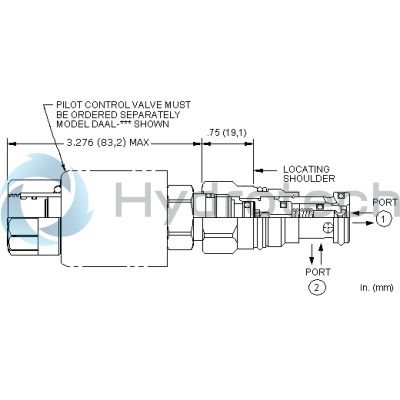 Sun Hydraulics-DFCA8DV-DFCA8DV