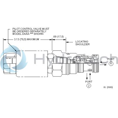 Sun Hydraulics-DIRECTNAL CART-DFDB8DN
