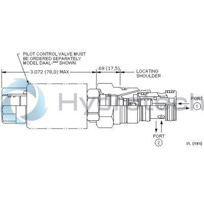 Sun Hydraulics-DIRECTNAL CART-DFDA8DN