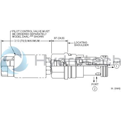Sun Hydraulics-DFEB8DN-DFEB8DN