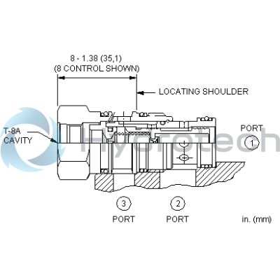 Sun Hydraulics-DVCD8FV-DVCD8FV