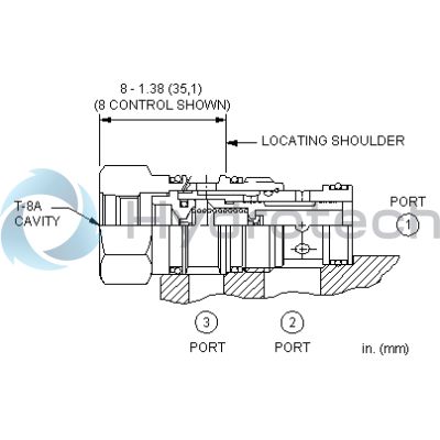 Sun Hydraulics-DVCB8FV-DVCB8FV