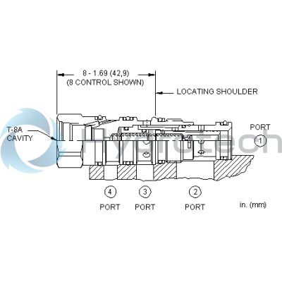 Sun Hydraulics-DVBM8FV-DVBM8FV