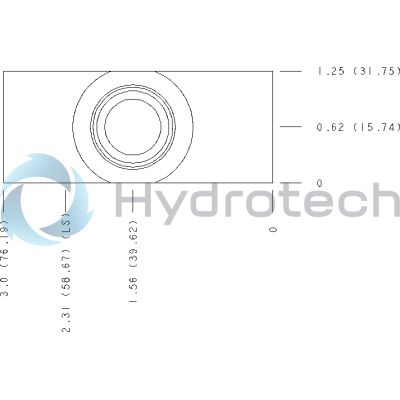 Sun Hydraulics-LINE MOUNT BODY-ECK