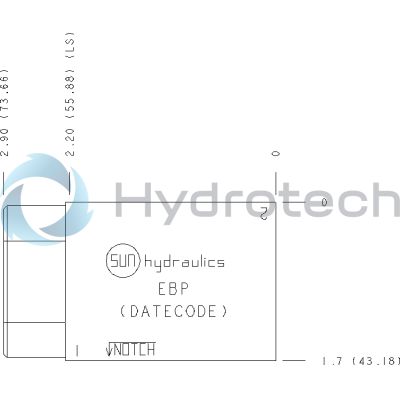Sun Hydraulics-SANDWICH BODY-EBP