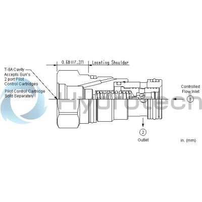 Sun Hydraulics-FXDA8BV-FXDA8BV