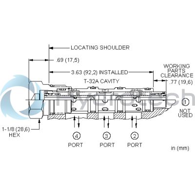 Sun Hydraulics-FLOW DIVDR CART-FSDAXAN