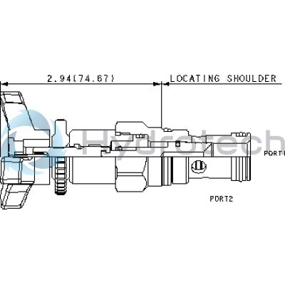 Sun Hydraulics-NEEDLE VALVE-NFDDYGV