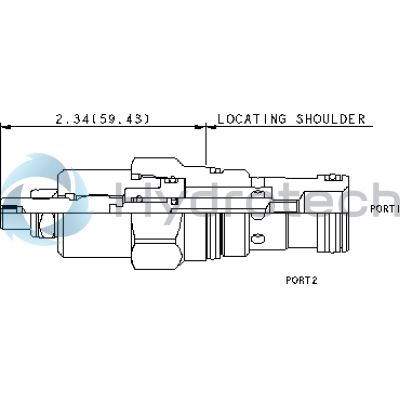 Sun Hydraulics-NEEDLE CARTRDGE-NFDCLBN