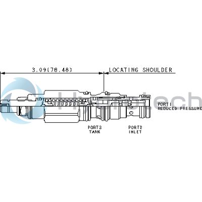 Sun Hydraulics-RED-REL CART-PRDBLBN