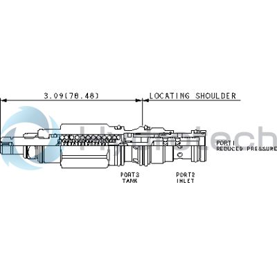 Sun Hydraulics-RED-REL CART-PRDBLAN