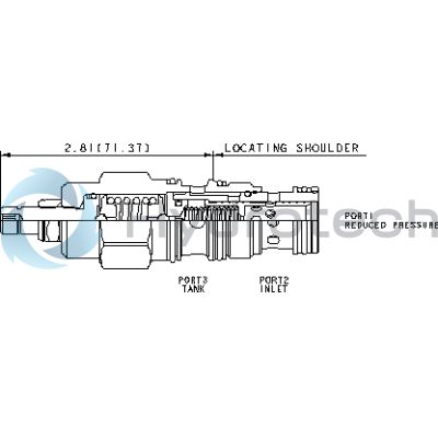 Sun Hydraulics-RED-REL CART-PPFBLAN