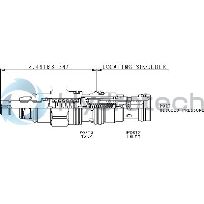 Sun Hydraulics-RED-REL CART-PPDBLAN