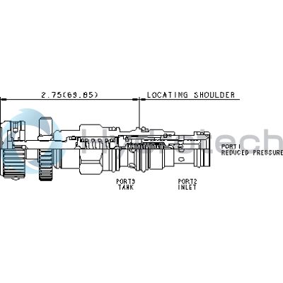 Sun Hydraulics-RED-REL CART-PPDBKBN