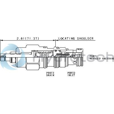 Sun Hydraulics-RED-REL CART-PBFBLBN