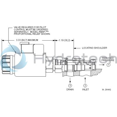 Sun Hydraulics-PBDF8WV-PBDF8WV