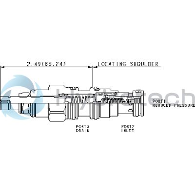 Sun Hydraulics-RED-REL CART-PBDBLQN