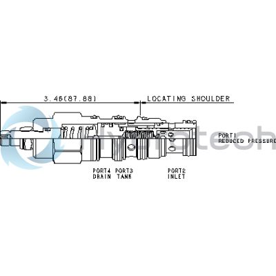 Sun Hydraulics-RED-REL CART-PVFALDN