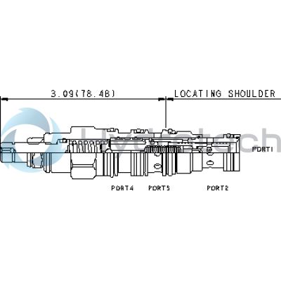 Sun Hydraulics-RED-REL CART-PVDBLAN