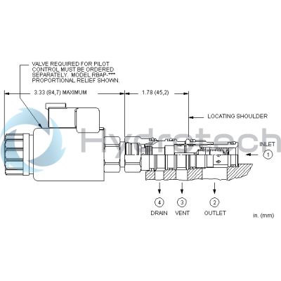 Sun Hydraulics-RELIEF CART-RVCD8WN