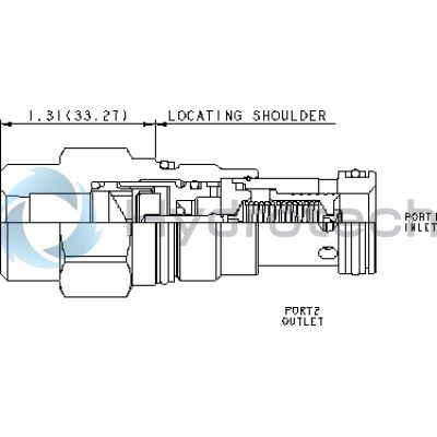Sun Hydraulics-RELIEF CART-RPGDABN