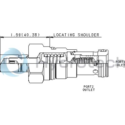 Sun Hydraulics-RELIEF CART-RPGCJAN