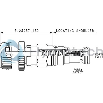 Sun Hydraulics-RELIEF CART-RPECOCN