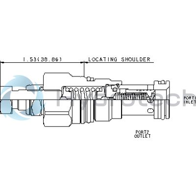 Sun Hydraulics-RELIEF CART-RPECFAN
