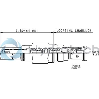 Sun Hydraulics-RELIEF CART-RDDAMWN