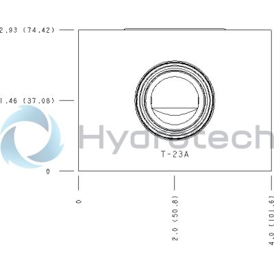 Sun Hydraulics-LINE MOUNT BODY-W6X