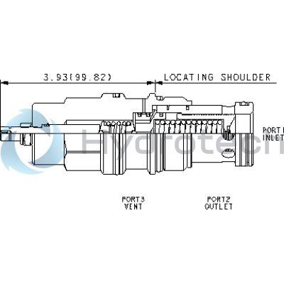 Sun Hydraulics-RELIEF VALVE-RVIALWN