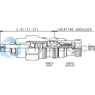 Sun Hydraulics-RELIEF CART-RVEALWN