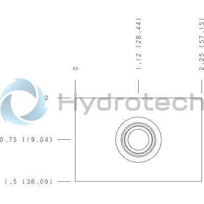 Sun Hydraulics-LINE MOUNT BODY-WFO
