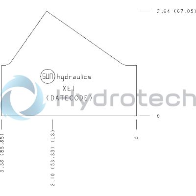 Sun Hydraulics-LINE MOUNT BODY-XEI