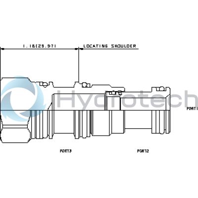Sun Hydraulics-CAVITY PLUG-XECAXXN