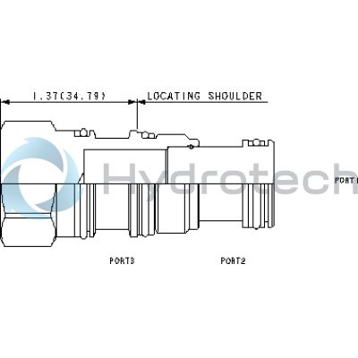 Sun Hydraulics-CAVITY PLUG-XBCAXXN