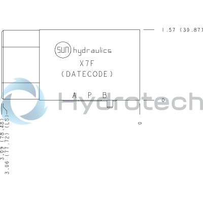Sun Hydraulics-X7F-X7F
