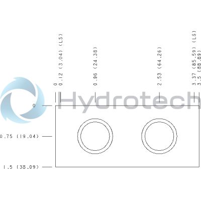 Sun Hydraulics-LINE MOUNT BODY-YFC