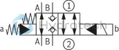 technical illustration-R901325334-Sandwich plate valve Electro-hydraulic actuation Porting pattern according to ISO&nbsp;4401-05-05-0-05 (NG10) and ISO&nbsp;4401-07-07-0-05 (NG16) Wet-pin DC solenoid Pilot oil supply, internal or external, optional Different combinations of the locking and pass-through functions With manual override, optional Electrical connection as individual connection