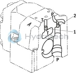 technical illustration-R978024207-Types of actuation (internal or external pilot control): Electro-hydraulic (type WEH) For subplate mounting Porting pattern according toISO&nbsp;4401 4/3-, 4/2- or 3/2-way version Spring or pressure centering, spring end position or hydraulic end position Wet-pin DC or AC solenoids, optional Electrical connection as individual or central connection Optional versions:<br>
- Manual override<br>
- Switching time adjustment<br>
- Preload valve in channel P of the main valve<br>
- Stroke setting and/or spool position monitoring
