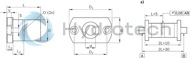 technical illustration-R072621000-Torque-resistant LB, 4-FM-10, with two seals